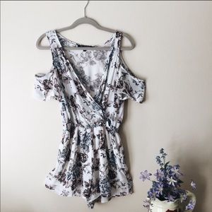 Cute Floral Romper